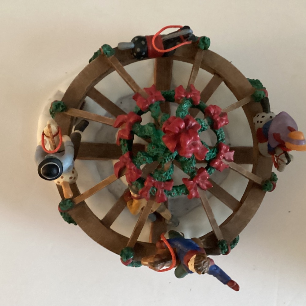 Dept 56 Christmas Dickens Village Accessory Merry Goroundabout - Picture 7 of 11